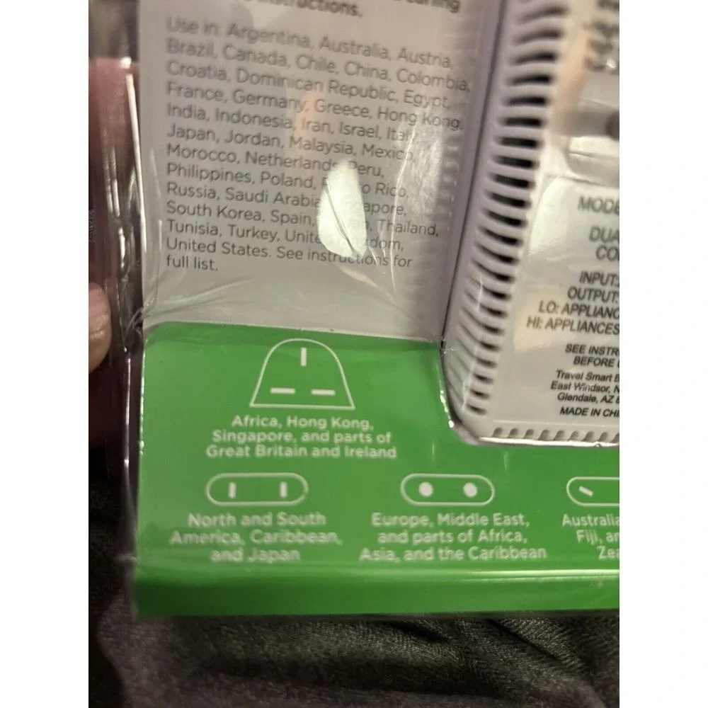 CONAIR Travel Smart 1875 Watt International‎ Converter Set TS702CRR - New in Box